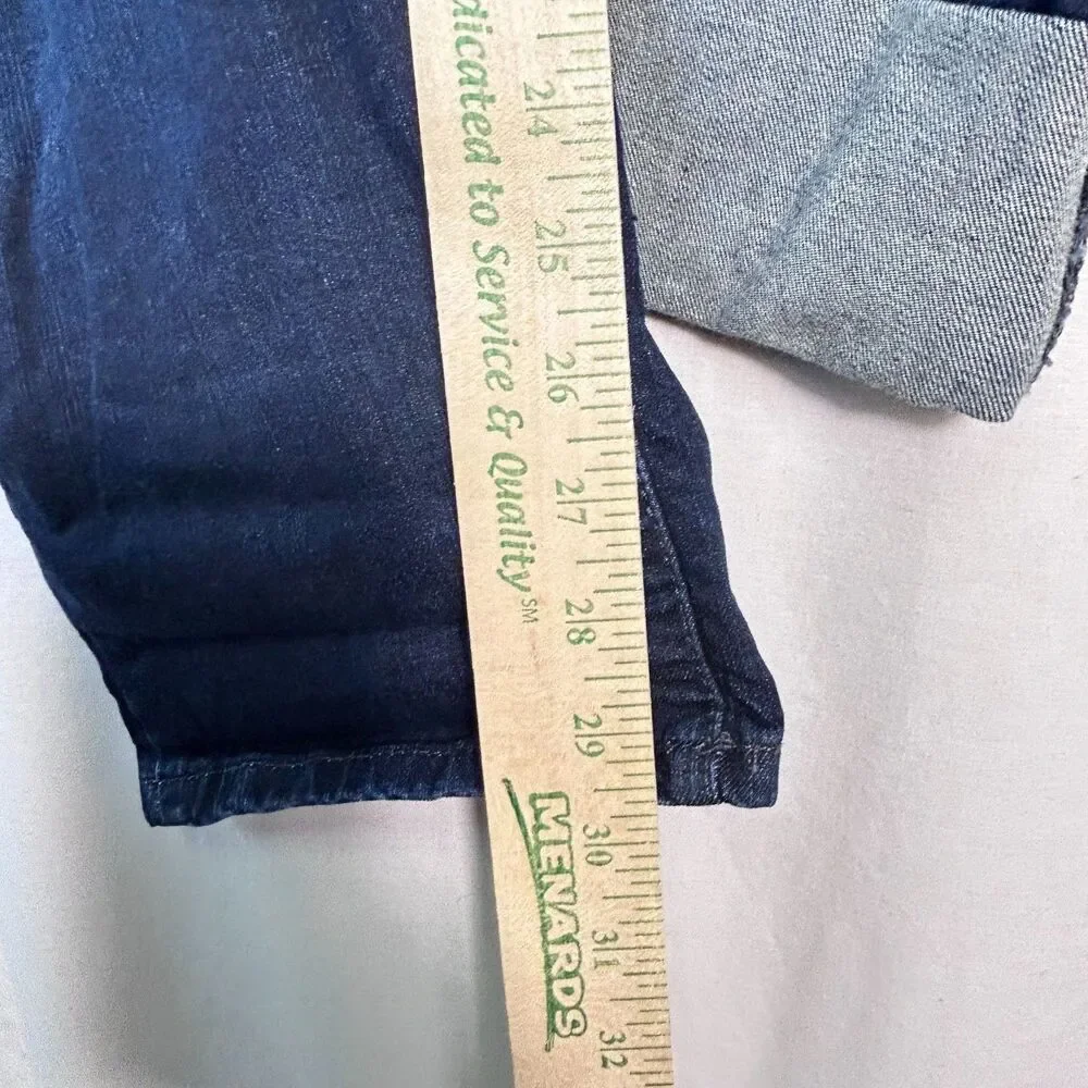 Torrid Women's Blue Denim Mid-Rise Boyfriend Jeans Size 18R - Picture 14 of 14